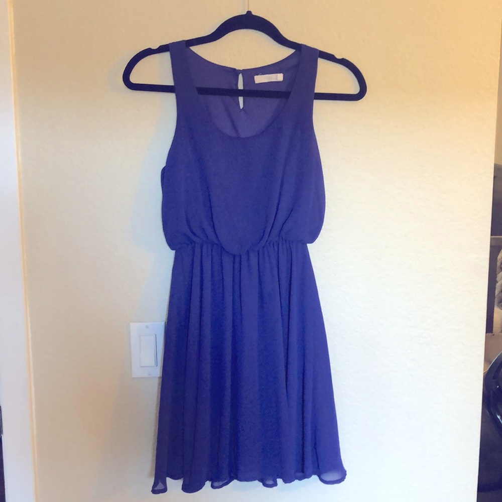 Sleeveless Chiffon Dress